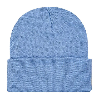 Classic Ribbed Cuffed Beanie with Custom Logo - 100% Acrylic