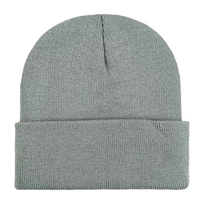 Classic Ribbed Cuffed Beanie with Custom Logo - 100% Acrylic