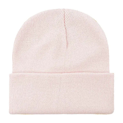 Classic Ribbed Cuffed Beanie with Custom Logo - 100% Acrylic