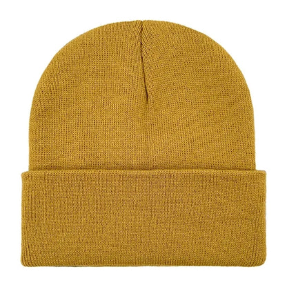 Classic Ribbed Cuffed Beanie with Custom Logo - 100% Acrylic