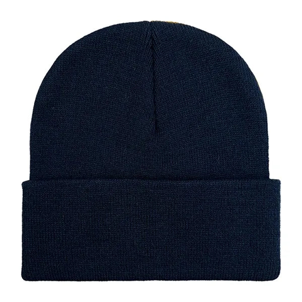 Classic Ribbed Cuffed Beanie with Custom Logo - 100% Acrylic