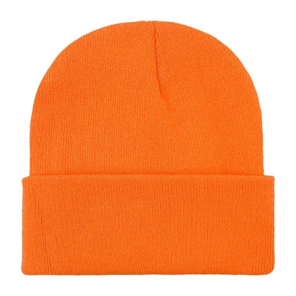 Classic Ribbed Cuffed Beanie with Custom Logo - 100% Acrylic
