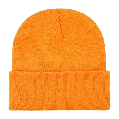 Classic Ribbed Cuffed Beanie with Custom Logo - 100% Acrylic