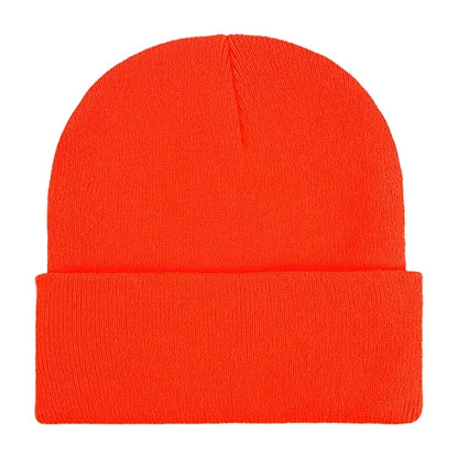 Classic Ribbed Cuffed Beanie with Custom Logo - 100% Acrylic
