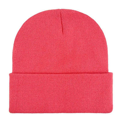 Classic Ribbed Cuffed Beanie with Custom Logo - 100% Acrylic