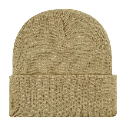 Classic Ribbed Cuffed Beanie with Custom Logo - 100% Acrylic