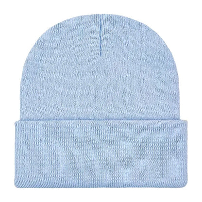 Classic Ribbed Cuffed Beanie with Custom Logo - 100% Acrylic
