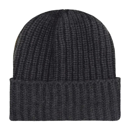 Chunky Ribbed Cuffed Beanie with Custom Logo - 100% Acrylic