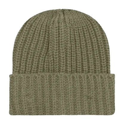 Chunky Ribbed Cuffed Beanie with Custom Logo - 100% Acrylic