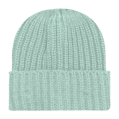 Chunky Ribbed Cuffed Beanie with Custom Logo - 100% Acrylic