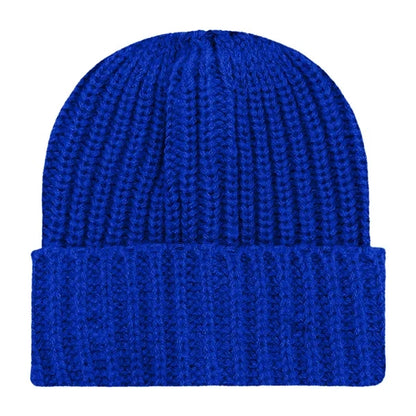 Chunky Ribbed Cuffed Beanie with Custom Logo - 100% Acrylic