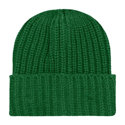 Chunky Ribbed Cuffed Beanie with Custom Logo - 100% Acrylic