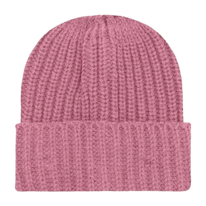 Chunky Ribbed Cuffed Beanie with Custom Logo - 100% Acrylic