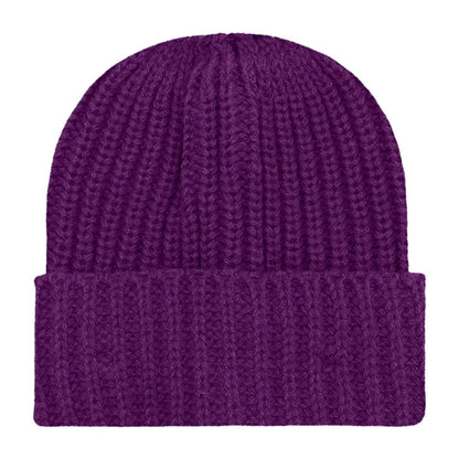 Chunky Ribbed Cuffed Beanie with Custom Logo - 100% Acrylic