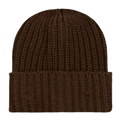 Chunky Ribbed Cuffed Beanie with Custom Logo - 100% Acrylic