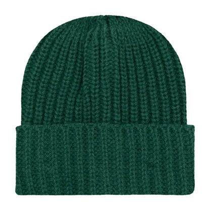 Chunky Ribbed Cuffed Beanie with Custom Logo - 100% Acrylic