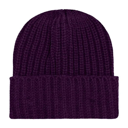 Chunky Ribbed Cuffed Beanie with Custom Logo - 100% Acrylic