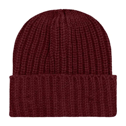 Chunky Ribbed Cuffed Beanie with Custom Logo - 100% Acrylic