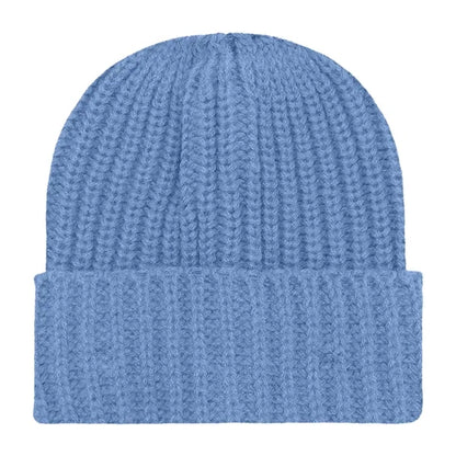 Chunky Ribbed Cuffed Beanie with Custom Logo - 100% Acrylic