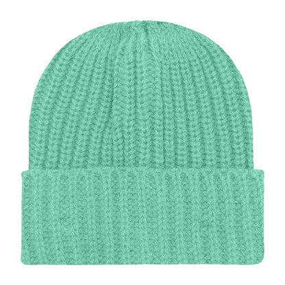 Chunky Ribbed Cuffed Beanie with Custom Logo - 100% Acrylic