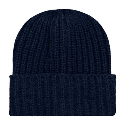 Chunky Ribbed Cuffed Beanie with Custom Logo - 100% Acrylic