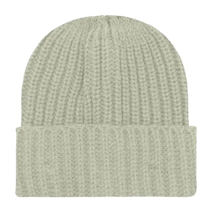Chunky Ribbed Cuffed Beanie with Custom Logo - 100% Acrylic