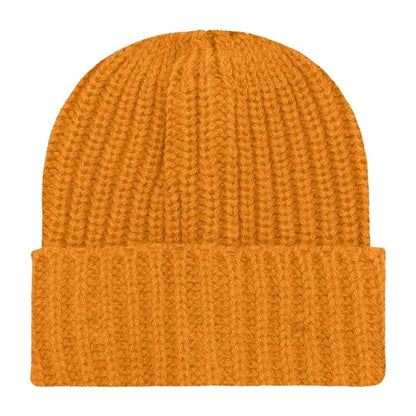 Chunky Ribbed Cuffed Beanie with Custom Logo - 100% Acrylic
