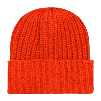 Chunky Ribbed Cuffed Beanie with Custom Logo - 100% Acrylic