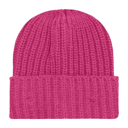 Chunky Ribbed Cuffed Beanie with Custom Logo - 100% Acrylic