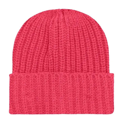 Chunky Ribbed Cuffed Beanie with Custom Logo - 100% Acrylic