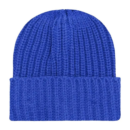 Chunky Ribbed Cuffed Beanie with Custom Logo - 100% Acrylic