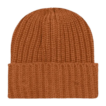 Chunky Ribbed Cuffed Beanie with Custom Logo - 100% Acrylic