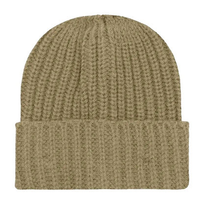 Chunky Ribbed Cuffed Beanie with Custom Logo - 100% Acrylic