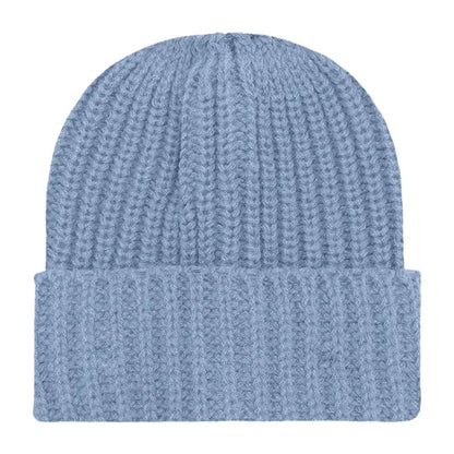 Chunky Ribbed Cuffed Beanie with Custom Logo - 100% Acrylic