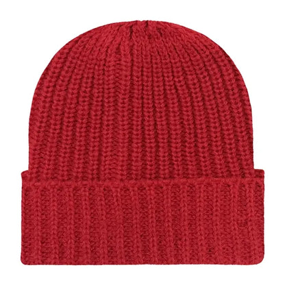 Chunky Ribbed Cuffed Beanie with Custom Logo - 100% Acrylic