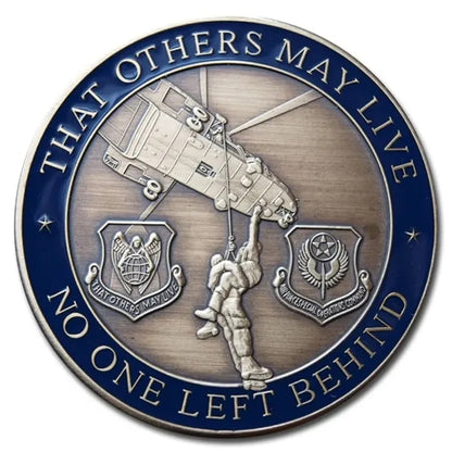 Zinc Alloy Challenge Coin with Shiny Plating Finishes - Die