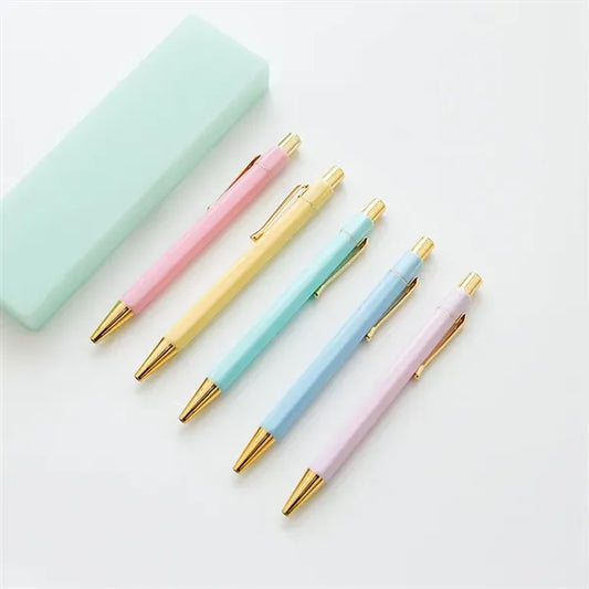 Macaron Series Hexagonal Ballpoint Pen