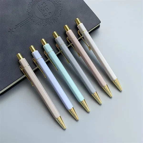 Macaron Series Hexagonal Ballpoint Pen