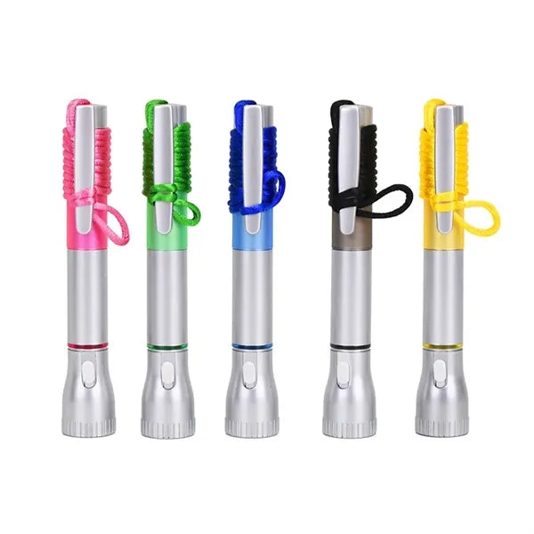 Multi-Functional LED Pen Flashlight