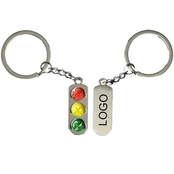 Traffic Light Keychain