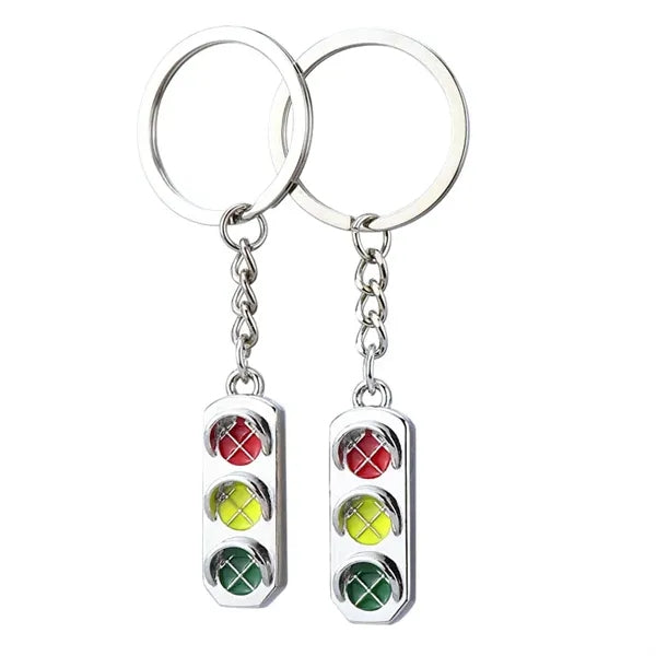 Traffic Light Keychain