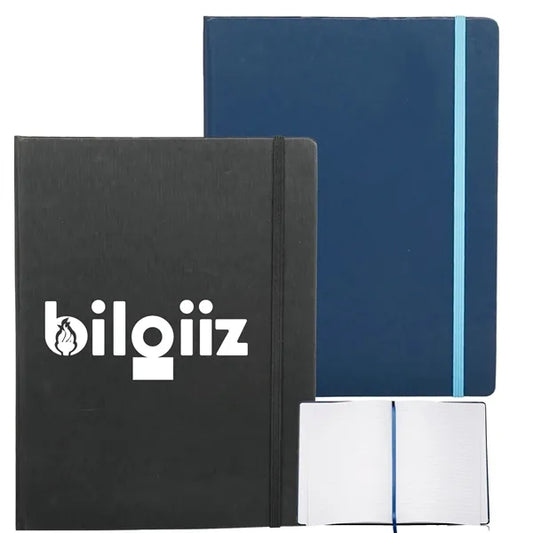 Hardcover Notebook w/ Matching Close strap