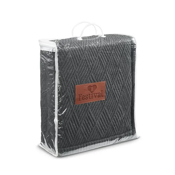 Leeman Trellis Knit Blanket