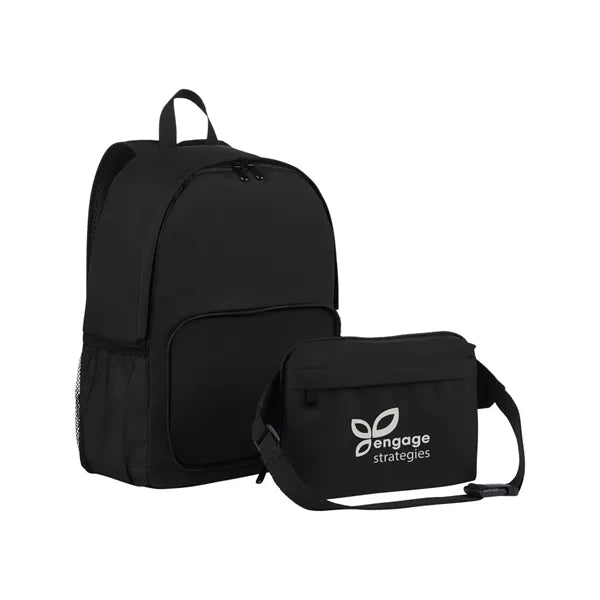 Hampton Eco Friendly 2-in-1 Backpack