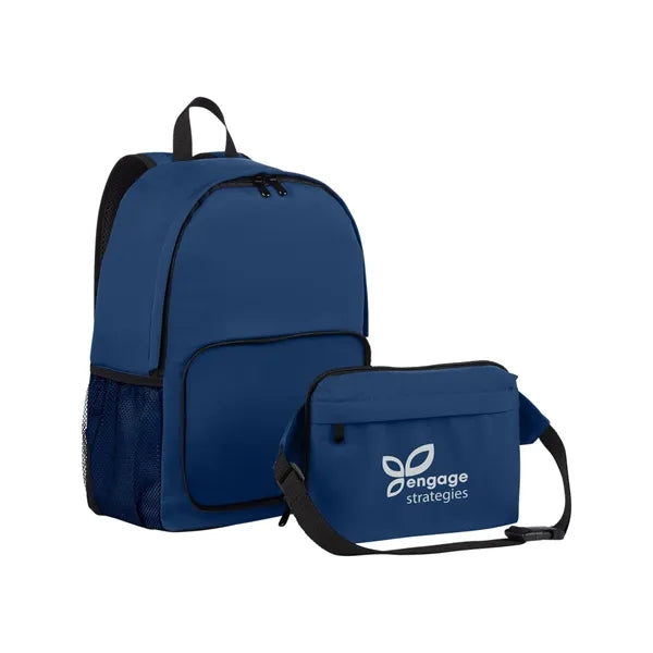 Hampton Eco Friendly 2-in-1 Backpack