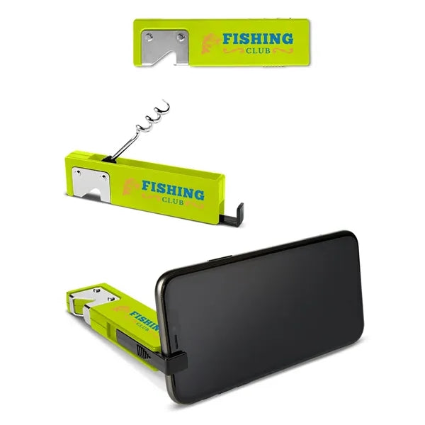 Bottle Opener With Phone Stand
