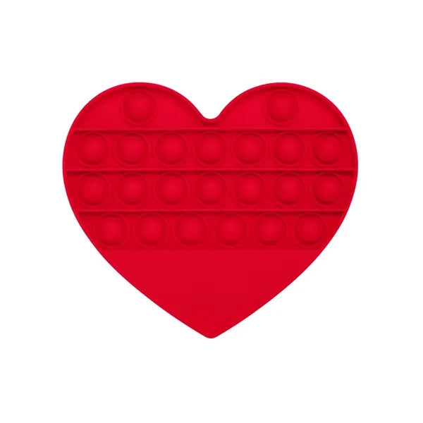 Push Pop Bubble Heart Shape Fidget Sensory Toy