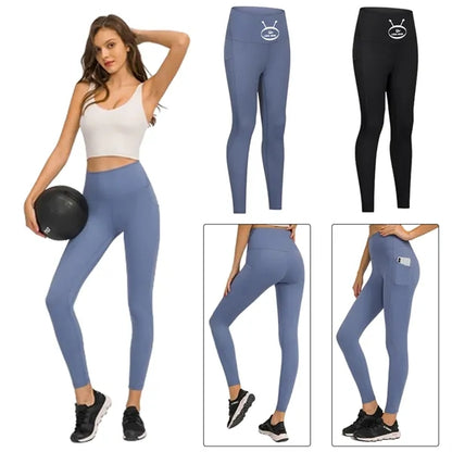 High Waist Yoga Pants With Pockets