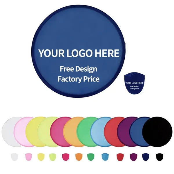 Foldable Flying Disc Fans for Cooling and Fun