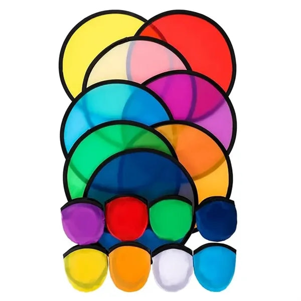 Foldable Flying Disc Fans for Cooling and Fun